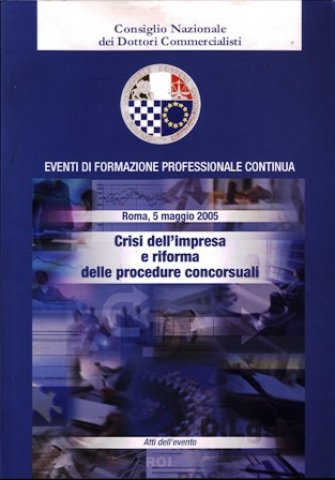 Copertina di Crisi dell'impresa e riforma delle procedure concorsuali